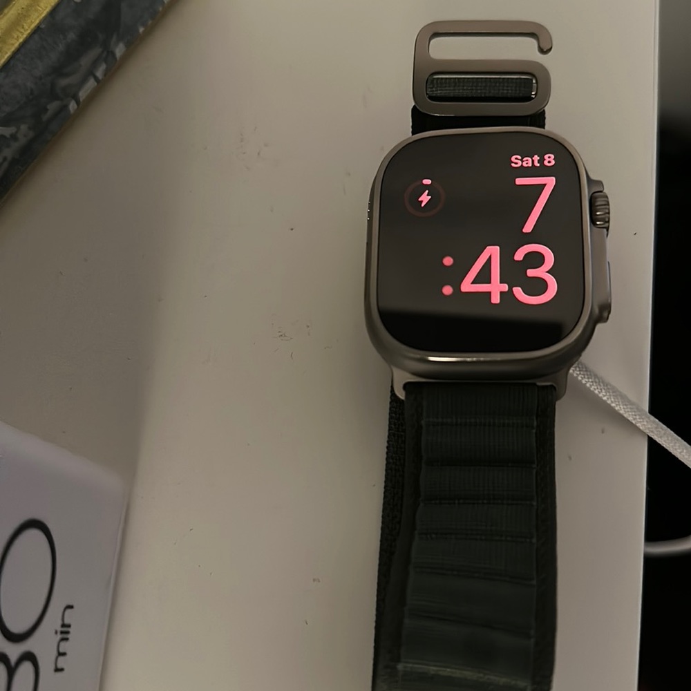 Apple Watch for sale ! 49 mm face brand new no scratches or dents.